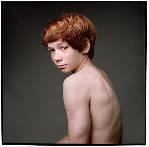 14 (justin), Boys series, Inkjet Print on Archival Paper, 19.75 x 19.75 inches, 2011