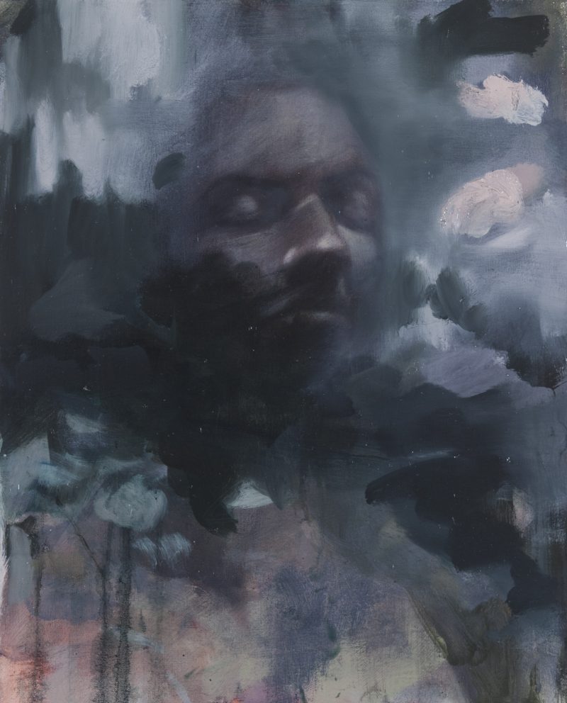 Andrew Moncrief, Absent Mind, Present Form, 20 x 16 inches, oil on canvas, 2015, $800. SOLD