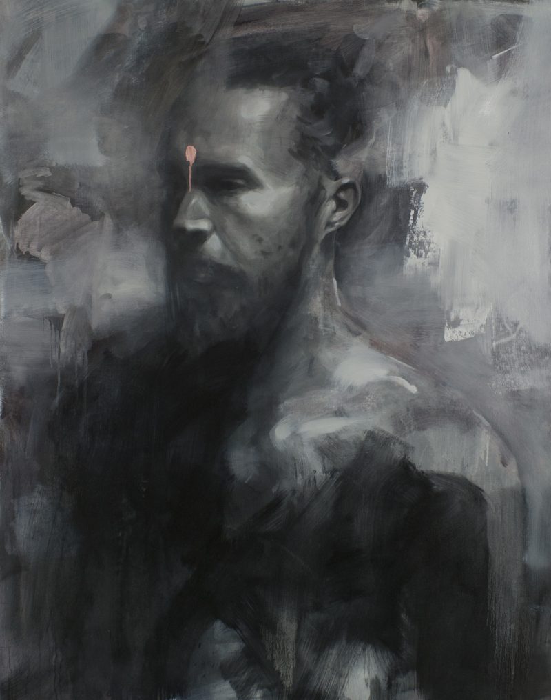 Andrew Moncrief, Lost, 66 x 52 inches, oil on canvas, 2015, $4500.