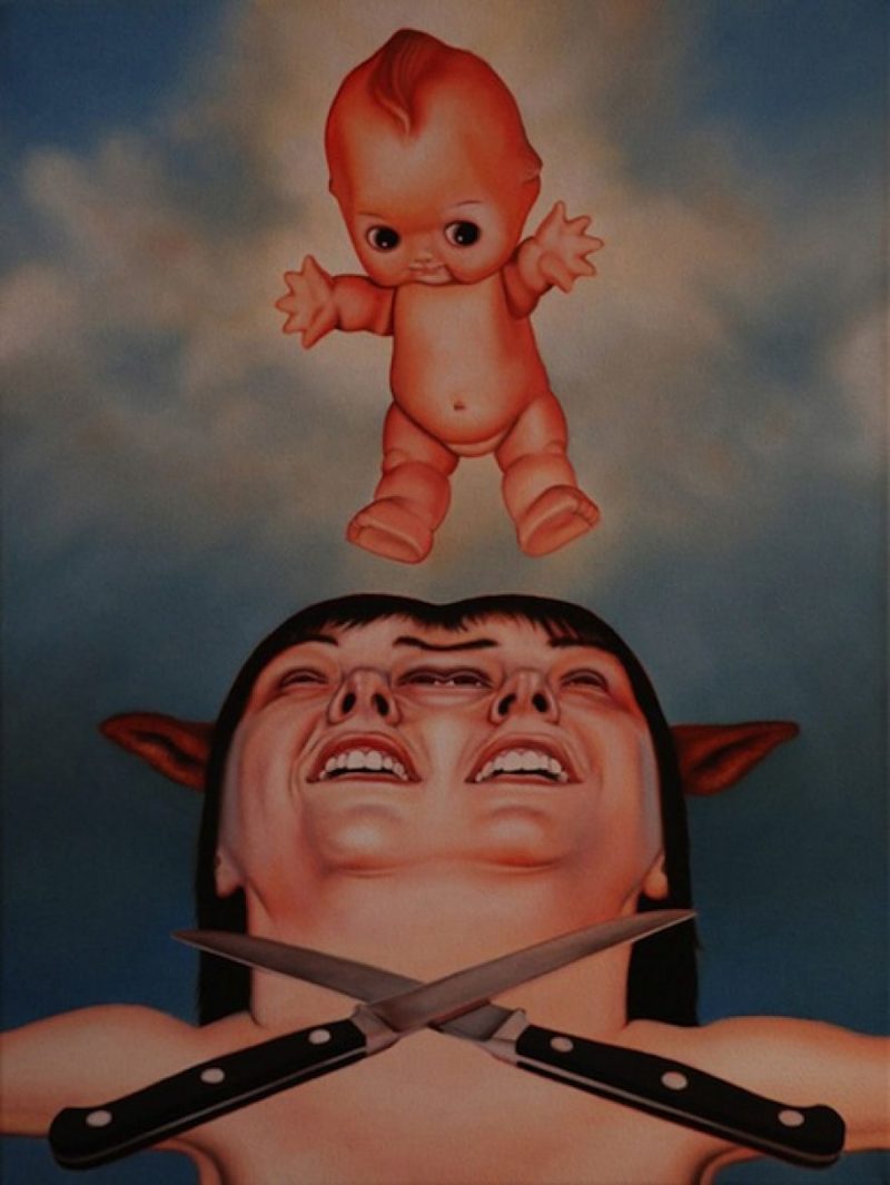 Peter Shmelzer
Better Than Blood (Right), Better Than Blood Series, Oil on Canvas, 18 x 24 inches, 2006, SOLD
