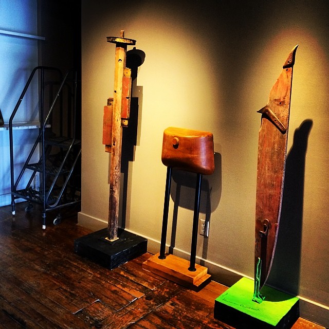 View of Herman Ruhland Exhibition @ La Petite Mort Gallery. May 2014.