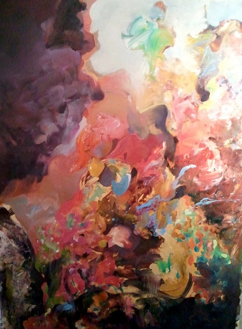 Untitled, oil on canvas, 36 x 48 inches, 2012, $1600
