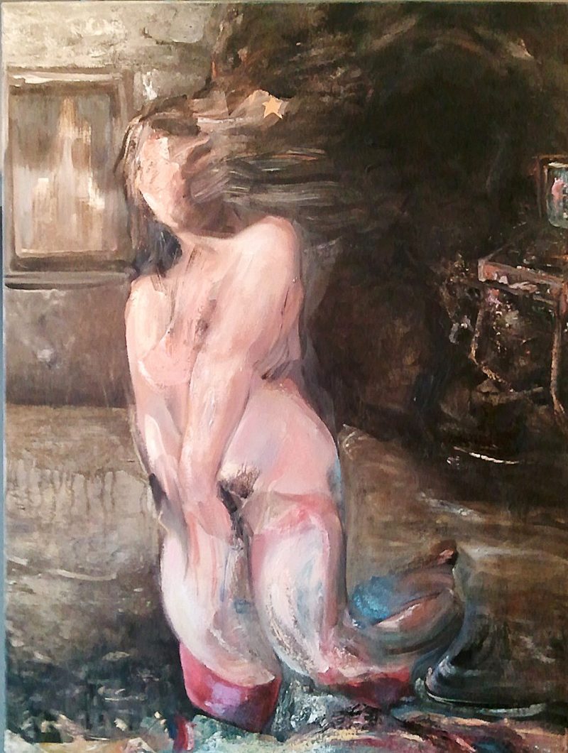 Nakroapuiko, oil on canvas, 36 x 48 inches, 2013, $1000