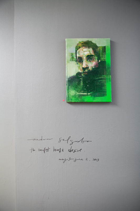 Andrew Salgado, The Smallest Heart's Desire, Solo Exhibit. Photography by Remi Theriault.