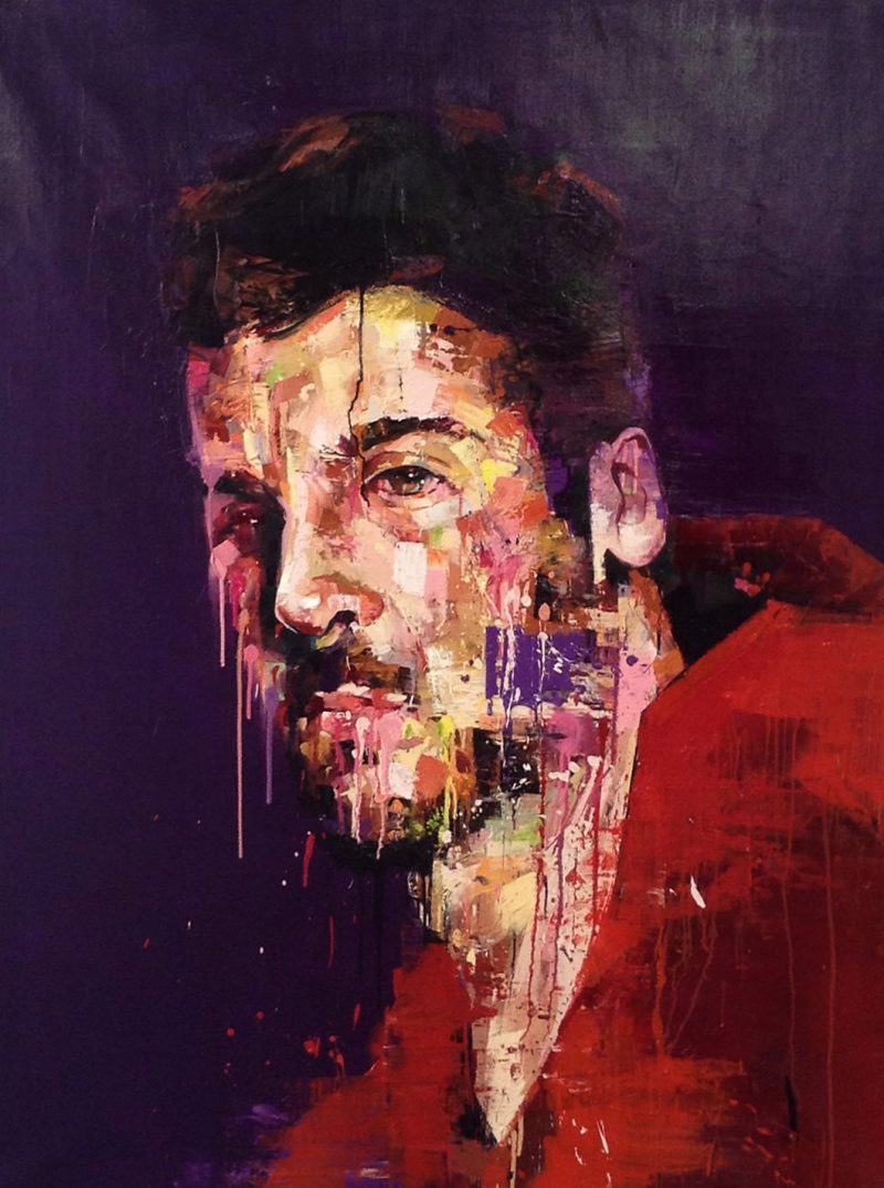 Actor, 160cm x 120cm, Oil on canvas, 2013, SOLD