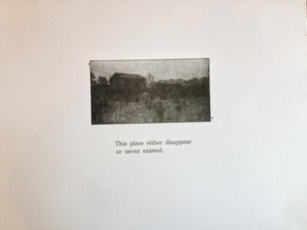 Ghost Images, Found Photo Etching Blocks, Typeset Print, 11 x 14 inches, $100 each, Set of Six $500