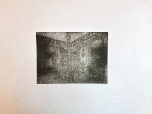 Ghost Images, Found Photo Etching Blocks, Typeset Print, 11 x 14 inches, $100 each, Set of Six $500 (One print SOLD).