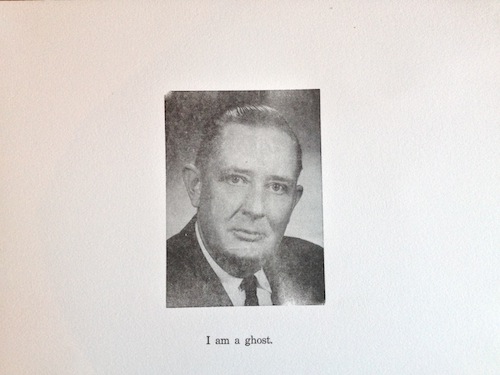 Ghost Images, Found Photo Etching Blocks, Typeset Print, 11 x 14 inches, $100 each, Set of Six $500