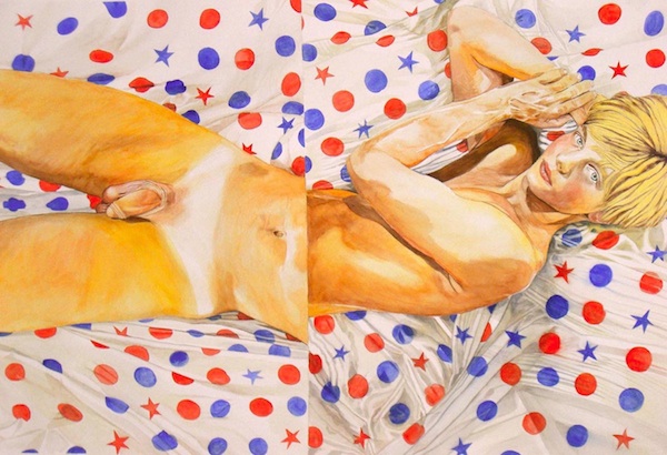 Twinkie, Watercolor on Paper, 40 x 28 inches, $1800