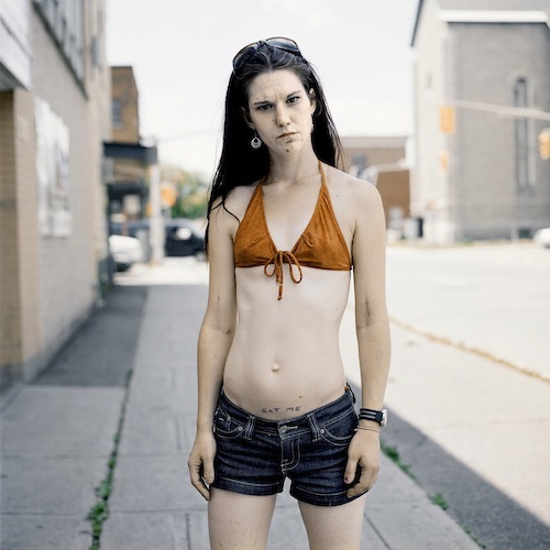 Stephanie, USER Series, Photograph, 16 x 16 inches, Digital Archival Print, Limited Edition, 2010.