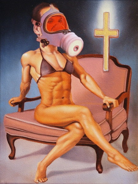 The Dream of the Rood, Oil on canvas, 9 x 12 inches, 2012, $400