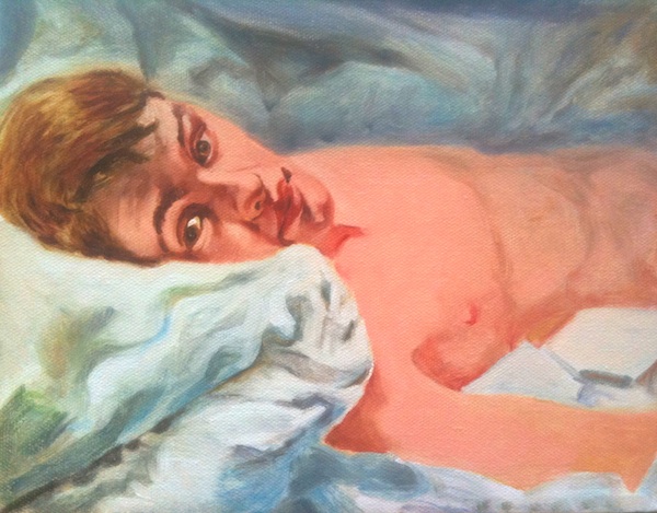 Loren, Oil on Canvas, 8 x 10 inches, 2011, sold