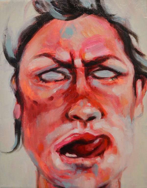 I Breath Out. Oil on Canvas, 8.5 x 10 inches, $200