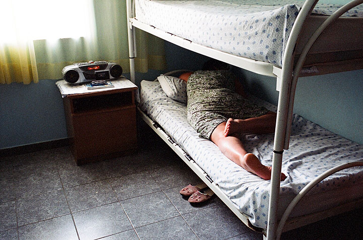 'The Price of Sex' Series, Photograph, 16 x 20 inches, (Most of the young women I met at a secret shelter in Albania were trafficked at the age of 12. Countries of destination include Greece, Italy, Belgium and the UK. Albania 2008)