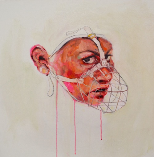 My Name is You. Oil, Acrylic and Pencil on Canvas, 24 x 24 inches, 2012, SOLD
