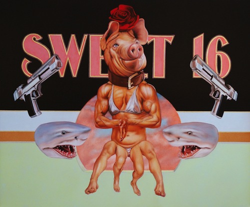 Sweet, For Any Occasion Series, Oil on Canvas, 20 x 24 inches, 2010, $1150