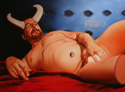 Peter Shmlezer, Primo, Got Love Series, Oil on Canvas, 24 x 36 inches, 2008, $1850 framed