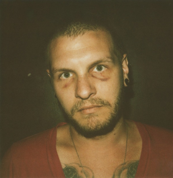 Jermey with Black Eyes, East Village, Digital C-Print from Unique 600 Type Polaroid, 15 x 15 inches, 2011, $350