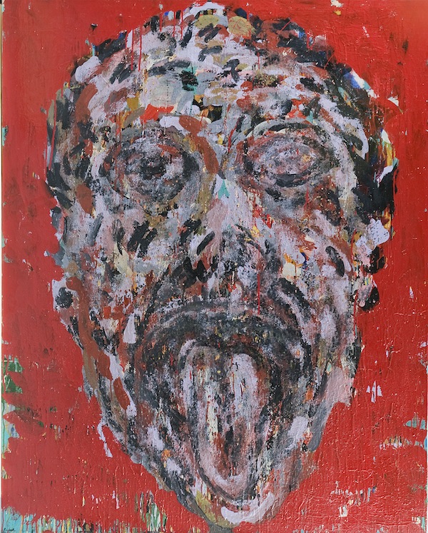 Red I, Acrylic on Canvas, 60 x 48 inches, 2009, $1400
