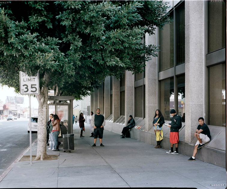 Street Scene, From the ANGELENOS series, 2011, price available upon request