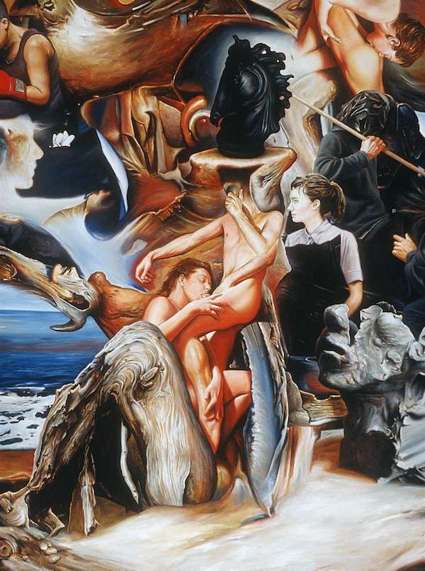 Love Disguised as Sex,
oil on canvas, 48 x 64 inches, 2004