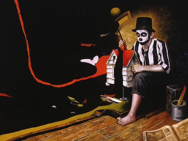 Rag and Bone, oil on canvas, 64 x 48 inches, 2006