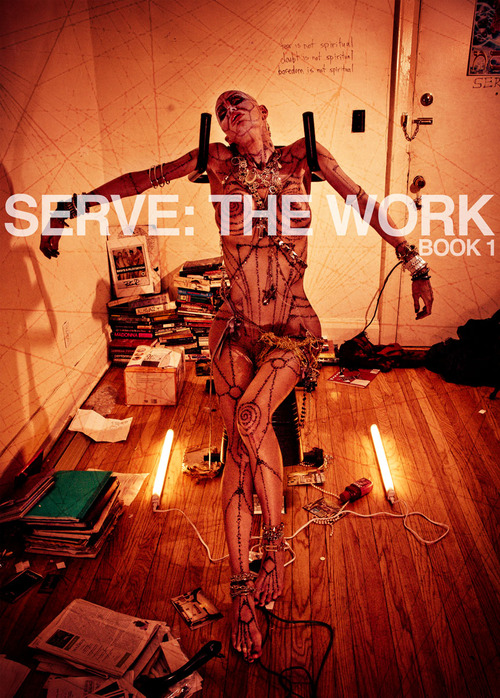 SERVE: The Work is an ongoing visual collaboration between photographer Alejandro Santiago & transsexual performance artist Nina Arsenault.