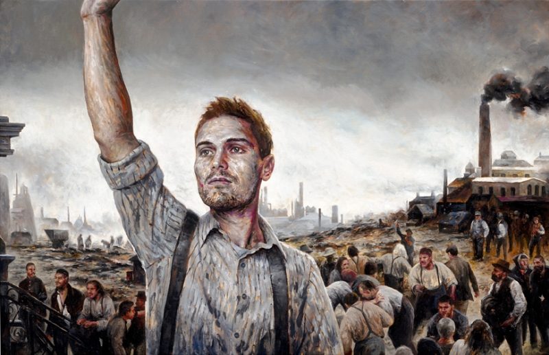 Liberty, Oil on Canvas, 48 x 36 inches, 2011, Private Collection.
