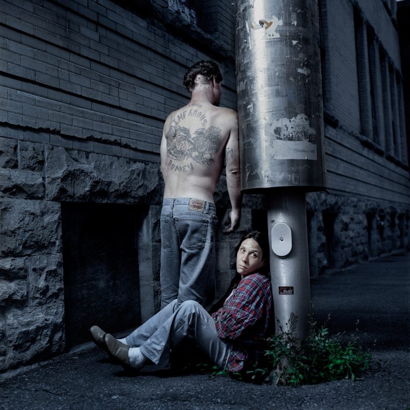 James + Alesha, USER Series, Photograph, 16 x 16 inches, Digital Archival Print, Limited Edition, 2007.