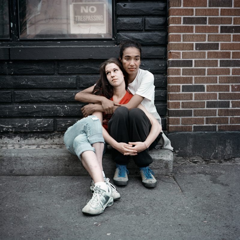Stephanie + Melanie, USER Series, Photograph, 16 x 16 inches, Digital Archival Print, Limited Edition, 2010.