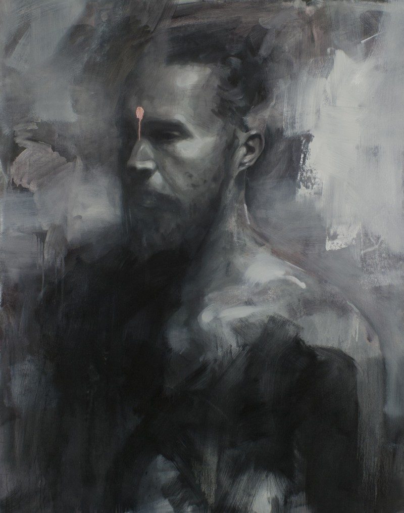 Andrew Moncrief (Salt Lake City, USA) Lost, 168 x 132cm , Oil on canvas, 2015, 3000 Euro.