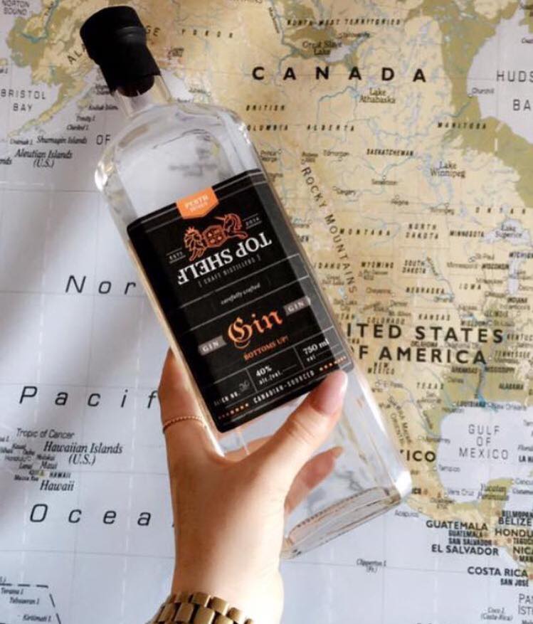 When you buy Top Shelf it's more than just an #Ontario Gin or Vodka, you're supporting farmers, agricultural producers & industry in your own backyard. 
You're making an investment in Ontario's Craft Economy. Bottoms Up 