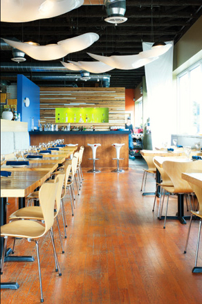 Design Concept: Cafe Ventuno Bar & Restaurant, Ottawa, Canada, 2006