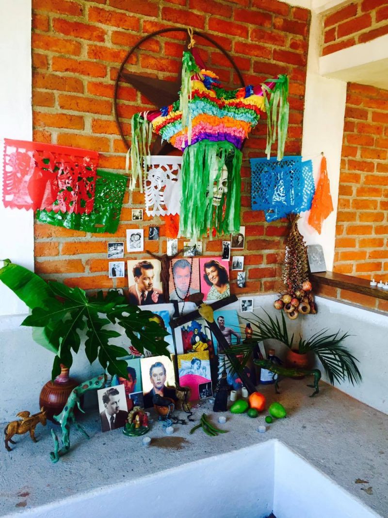 'All Saints' Shrine Installation by LPM Projects along with local participants. Commissioned for the Day of the Dead Celebrations in Puerto Vallarta, Mexico. 