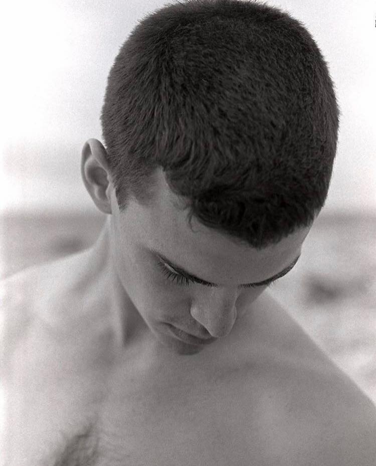 ....as every day, I honor those who've struggled and survived, and those who died. 
This photograph I share is a portrait I took of the late #WilliamWeichert (1968-1996) when we were lovers, and together on #MarthasVineyard in the summer of 1992' - by Eric Rhein @ericrheinart 
#whatisrememberedlives #theaidsmemorial #aidsmemorial #neverforget #endaids #lgbthistory