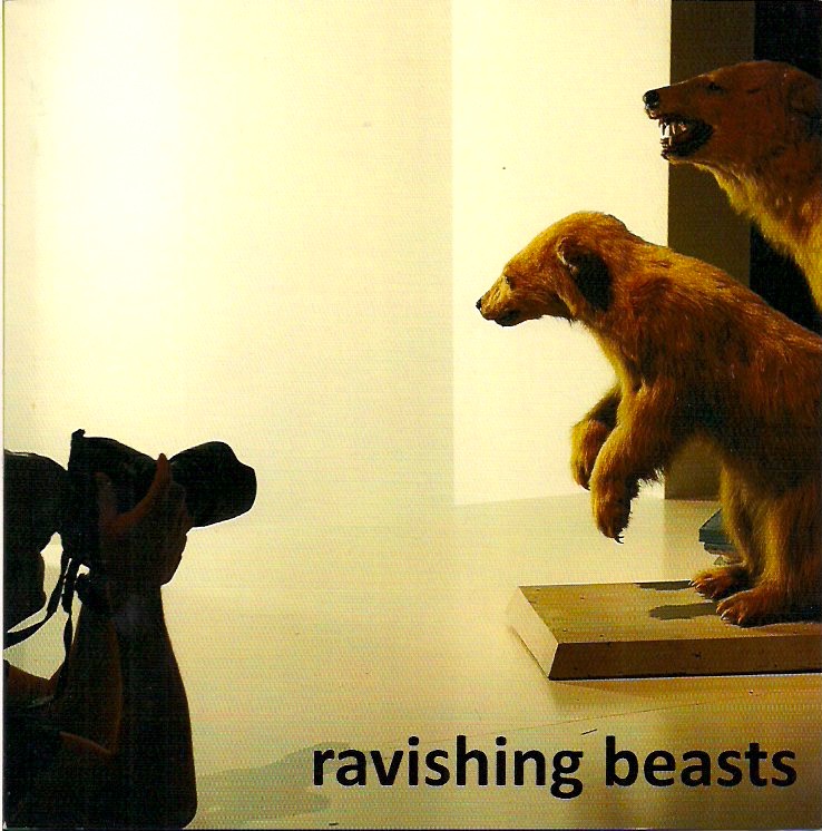 Ravishing Beasts, The Strangely Alluring Book of Taxidermy, Catalogue for the exhibit by the same name at Museum of Vancouver, Canada, Oct 2009 - Feb 2010, Curated by Rachel Poliquin, 7.5 x 7.5 inches, 56 pages, $30. 