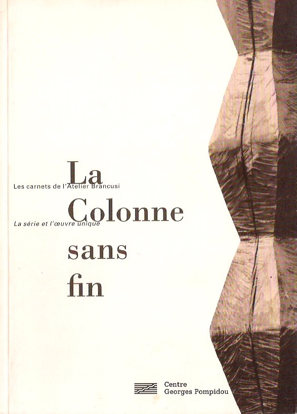 Marielle Tabart, 'La Colonne sans fin' (Adagp, Paris 1998), 96 pages, 6 x 8 inches, French language, $100. SOLD.