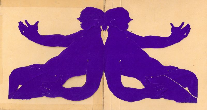 Jean Cocteau Paper Cut Out 1920's