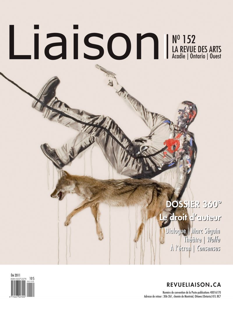 Laison Magazine Cover, with Marc Seguin. 2011