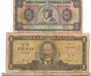 Misc. Vintage Foreign Currency