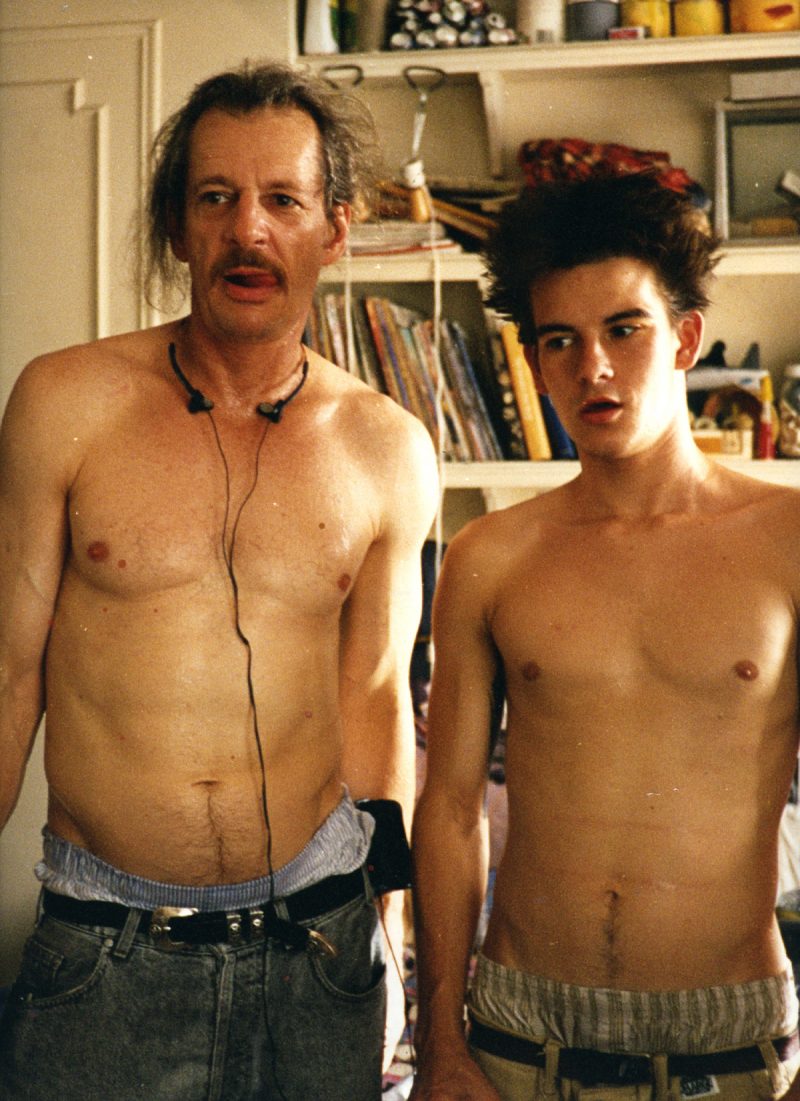 Justin Pierce & Larry Clark 
(Kids – 1994). (Not for sale / for reference purposes)
