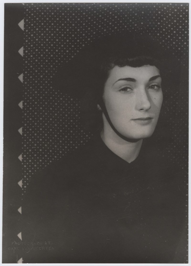 Fabienne Cravan [Lloyd] Benedict (1919-1997) photographed by Carl Van Vechten, 1880-1964. For reference only.