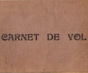 Antique French Pilot ‘Carnet de Vol’ 1930’s