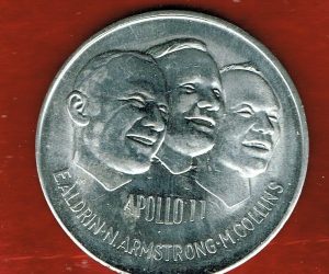1969 Apollo 11 “First Man On The Moon” Medallions
