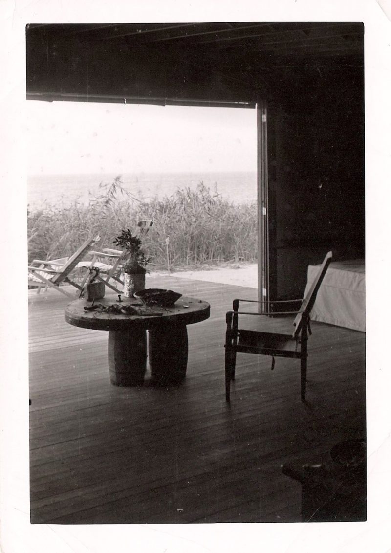 Safari Chairs featured in these 1959 Fire Island Vintage Photographs.