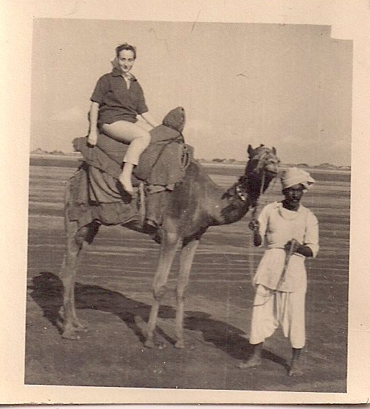 Beautiful Vintage Original Photograph Woman & Camel. Silver Gelatin Print.
Measures 1.75 x 1.75 inches. Mint Condition. Date & Origin Unknown. Highly Collectible. $35.