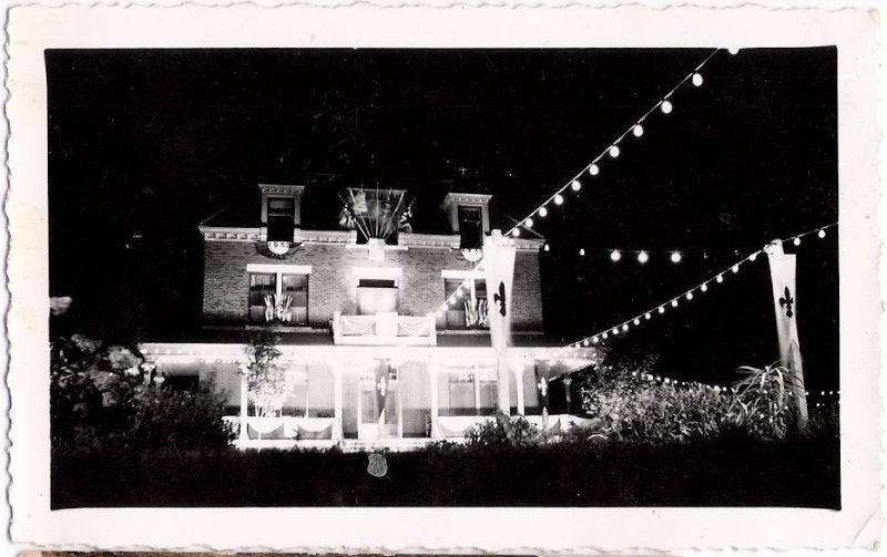 Mid Century Authentic Photograph,  'Beautiful Night Scene / Unknown Origin'. Measures 4.5 x 2.75 inches. $15