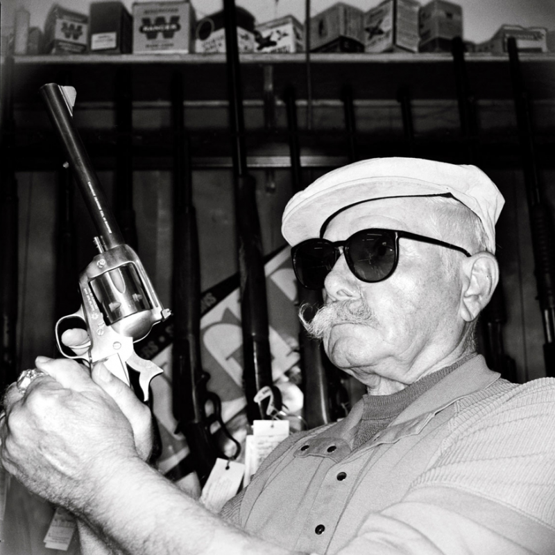 Tony Fouhse (Ottawa, Canada), 'Gun Shop, Borrego Springs, California, 2002', Photograph, 12 x 14 inches. $250 unframed