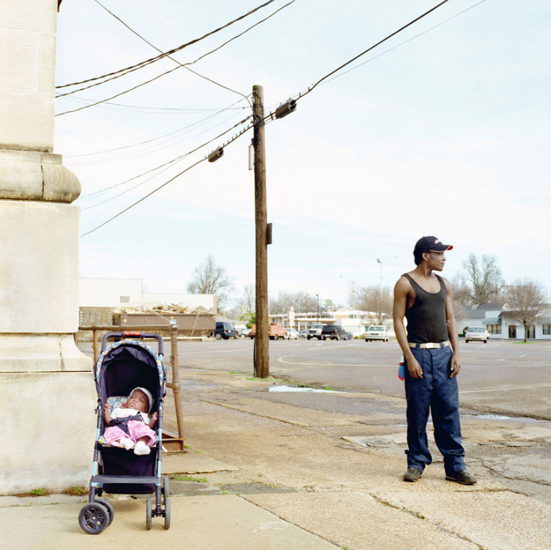 Tony Fouhse (Ottawa, Canada), 'Kalvin Goodman & Daughter, Clarksdale, Mississippi, 2004', Photograph, 12 x 14 inches. Titled & Dated on Lower Right, $250 unframed
