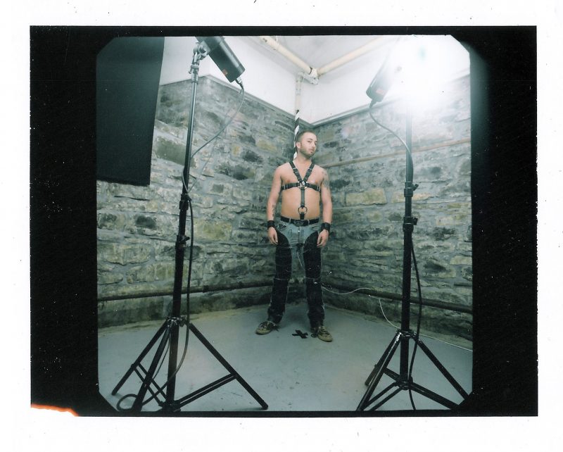 Michelle Wilson (Ottawa, Canada), Test Subject / Kink Event, Authentic Polaroid, Measures 4.25 x 3.25 inches. Unsigned nor dated. $85. NOW $45.